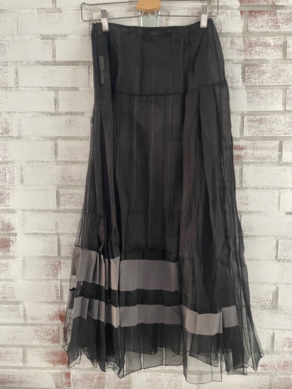 Fendi Silk Organza Skirt - Picture 2 of 5